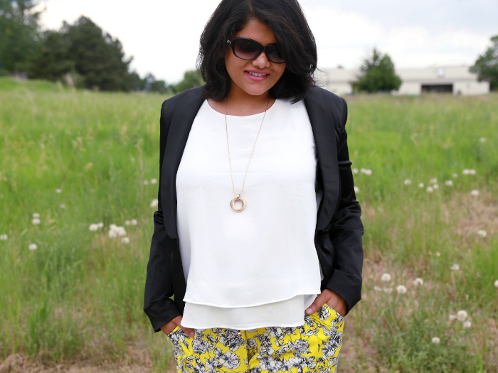 Style Tips on How to Wear Floral Pants! - Fancier's World